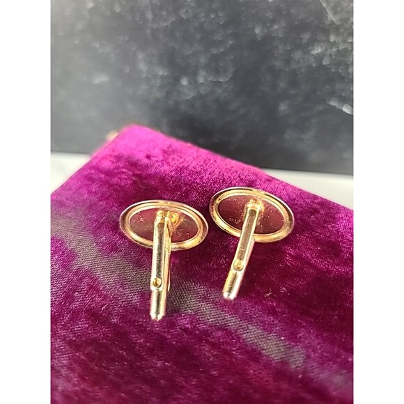 Vintage Floral Web Style Cufflinks - Picture 9 of 10